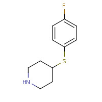 101798-75-8 4-(4-fluorophenyl)sulfanylpiperidine chemical structure