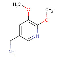 1112851-32-7 (5,6-dimethoxypyridin-3-yl)methanamine chemical structure