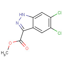 885278-48-8 methyl 5,6-dichloro-1H-indazole-3-carboxylate chemical structure