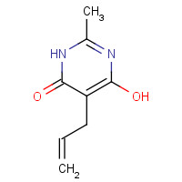 85826-32-0 4-hydroxy-2-methyl-5-prop-2-enyl-1H-pyrimidin-6-one chemical structure