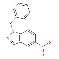 23856-20-4 1-benzyl-5-nitroindazole chemical structure