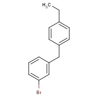 333360-86-4 1-bromo-3-[(4-ethylphenyl)methyl]benzene chemical structure