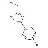 1192020-75-9 [3-(4-bromophenyl)-1H-pyrazol-5-yl]methanol chemical structure