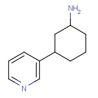 933700-52-8 3-pyridin-3-ylcyclohexan-1-amine chemical structure