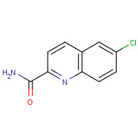 908098-44-2 6-chloroquinoline-2-carboxamide chemical structure