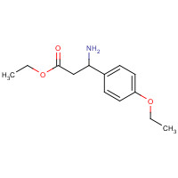 753421-31-7 ethyl 3-amino-3-(4-ethoxyphenyl)propanoate chemical structure