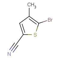 304854-52-2 5-bromo-4-methylthiophene-2-carbonitrile chemical structure