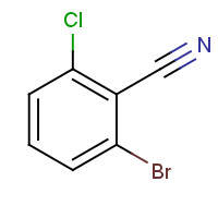 6575-08-2 2-bromo-6-chlorobenzonitrile chemical structure