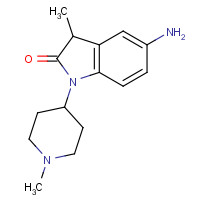 1063406-93-8 5-amino-3-methyl-1-(1-methylpiperidin-4-yl)-3H-indol-2-one chemical structure