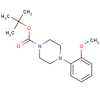95520-98-2 tert-butyl 4-(2-methoxyphenyl)piperazine-1-carboxylate chemical structure