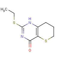157414-90-9 2-ethylsulfanyl-1,6,7,8-tetrahydrothiopyrano[3,2-d]pyrimidin-4-one chemical structure