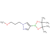 1000801-76-2 1-(3-methoxypropyl)-4-(4,4,5,5-tetramethyl-1,3,2-dioxaborolan-2-yl)pyrazole chemical structure