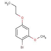 200336-46-5 1-bromo-2-methoxy-4-propoxybenzene chemical structure