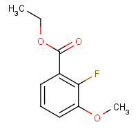 1214346-45-8 ethyl 2-fluoro-3-methoxybenzoate chemical structure