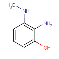 177478-27-2 2-amino-3-(methylamino)phenol chemical structure