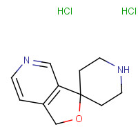 1017599-04-0 spiro[1H-furo[3,4-c]pyridine-3,4'-piperidine];dihydrochloride chemical structure