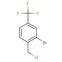 480438-96-8 2-bromo-1-(chloromethyl)-4-(trifluoromethyl)benzene chemical structure