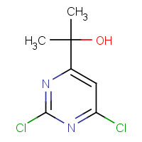 1329672-58-3 2-(2,6-dichloropyrimidin-4-yl)propan-2-ol chemical structure