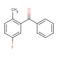 33184-52-0 (5-fluoro-2-methylphenyl)-phenylmethanone chemical structure