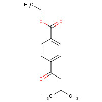 1393125-61-5 ethyl 4-(3-methylbutanoyl)benzoate chemical structure