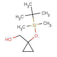 130632-73-4 [1-[tert-butyl(dimethyl)silyl]oxycyclopropyl]methanol chemical structure