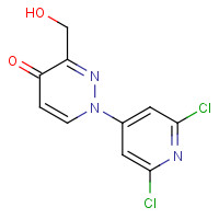 1314397-00-6 1-(2,6-dichloropyridin-4-yl)-3-(hydroxymethyl)pyridazin-4-one chemical structure