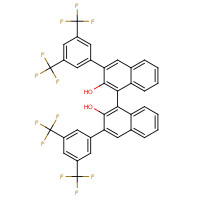 849939-13-5 3-[3,5-bis(trifluoromethyl)phenyl]-1-[3-[3,5-bis(trifluoromethyl)phenyl]-2-hydroxynaphthalen-1-yl]naphthalen-2-ol chemical structure
