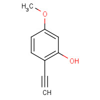 1057669-95-0 2-ethynyl-5-methoxyphenol chemical structure