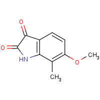 942493-22-3 6-methoxy-7-methyl-1H-indole-2,3-dione chemical structure