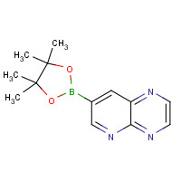 1210047-44-1 7-(4,4,5,5-tetramethyl-1,3,2-dioxaborolan-2-yl)pyrido[2,3-b]pyrazine chemical structure