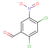 53581-87-6 2,4-dichloro-5-nitrobenzaldehyde chemical structure
