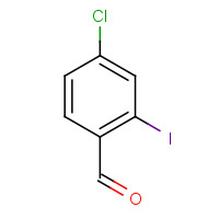 132901-37-2 4-chloro-2-iodobenzaldehyde chemical structure