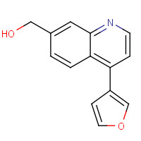 168154-44-7 [4-(furan-3-yl)quinolin-7-yl]methanol chemical structure