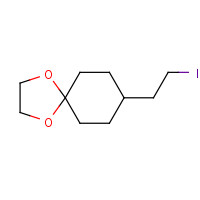 1011296-64-2 8-(2-iodoethyl)-1,4-dioxaspiro[4.5]decane chemical structure