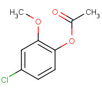 85430-09-7 (4-chloro-2-methoxyphenyl) acetate chemical structure