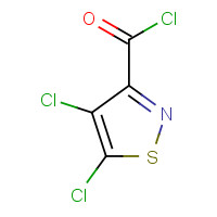 220769-88-0 4,5-dichloro-1,2-thiazole-3-carbonyl chloride chemical structure