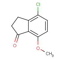 99183-99-0 4-chloro-7-methoxy-2,3-dihydroinden-1-one chemical structure