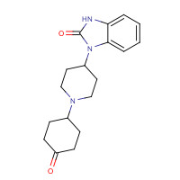 179322-03-3 3-[1-(4-oxocyclohexyl)piperidin-4-yl]-1H-benzimidazol-2-one chemical structure