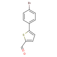 38401-70-6 5-(4-bromophenyl)thiophene-2-carbaldehyde chemical structure