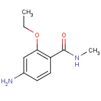 1676-82-0 4-amino-2-ethoxy-N-methylbenzamide chemical structure