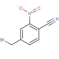 100466-37-3 4-(bromomethyl)-2-nitrobenzonitrile chemical structure