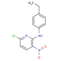 1097004-79-9 6-chloro-N-(4-ethylphenyl)-3-nitropyridin-2-amine chemical structure