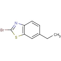 412923-50-3 2-bromo-6-ethyl-1,3-benzothiazole chemical structure