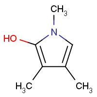 89686-37-3 1,3,4-trimethylpyrrol-2-ol chemical structure