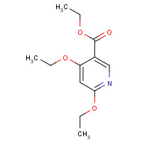 50503-46-3 ethyl 4,6-diethoxypyridine-3-carboxylate chemical structure