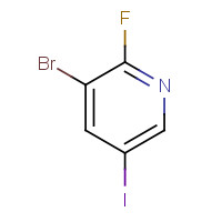 697300-72-4 3-bromo-2-fluoro-5-iodopyridine chemical structure