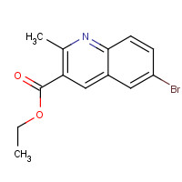 948289-14-3 ethyl 6-bromo-2-methylquinoline-3-carboxylate chemical structure