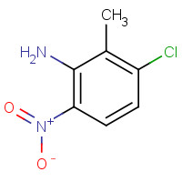 51123-59-2 3-chloro-2-methyl-6-nitroaniline chemical structure