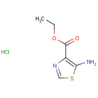 1253792-74-3 ethyl 5-amino-1,3-thiazole-4-carboxylate;hydrochloride chemical structure