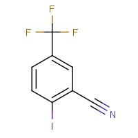 868166-20-5 2-iodo-5-(trifluoromethyl)benzonitrile chemical structure